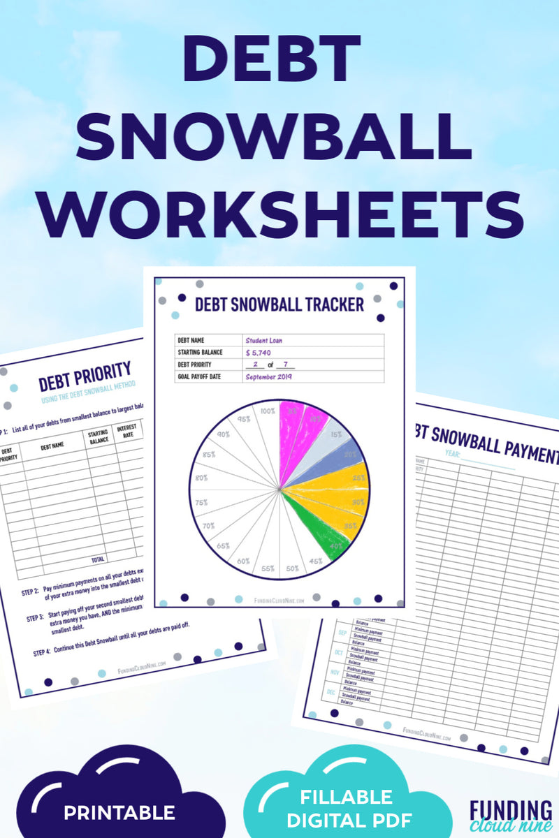 Debt Snowball Worksheets PDF – Funding Cloud Nine debt-snowball-worksheets-pdf-funding-cloud-nine