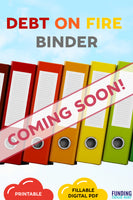 Debt on Fire Binder