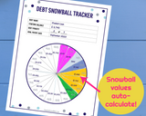 Debt Snowball Worksheets